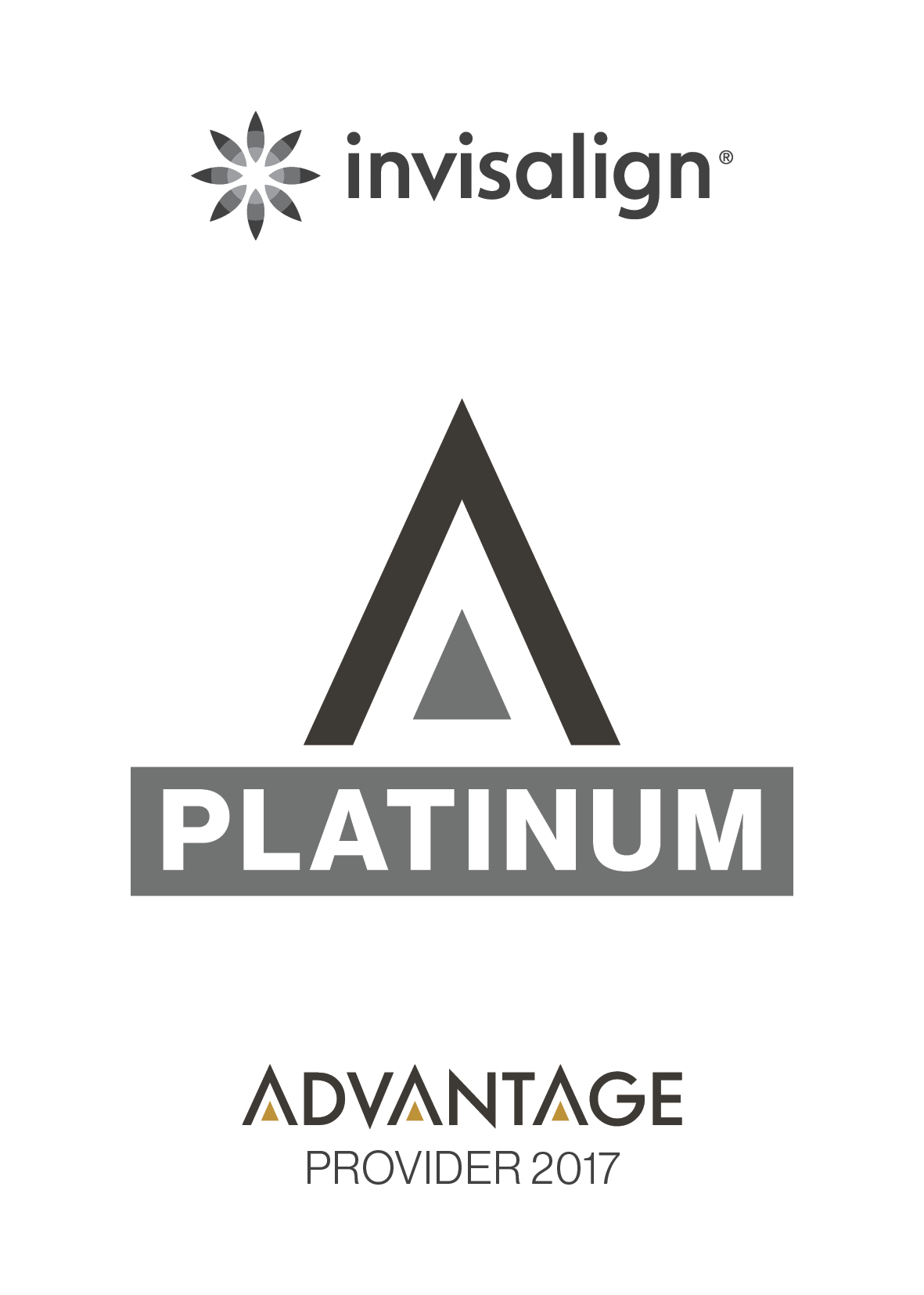 We are a proud Platinum Provider of Invisalign.