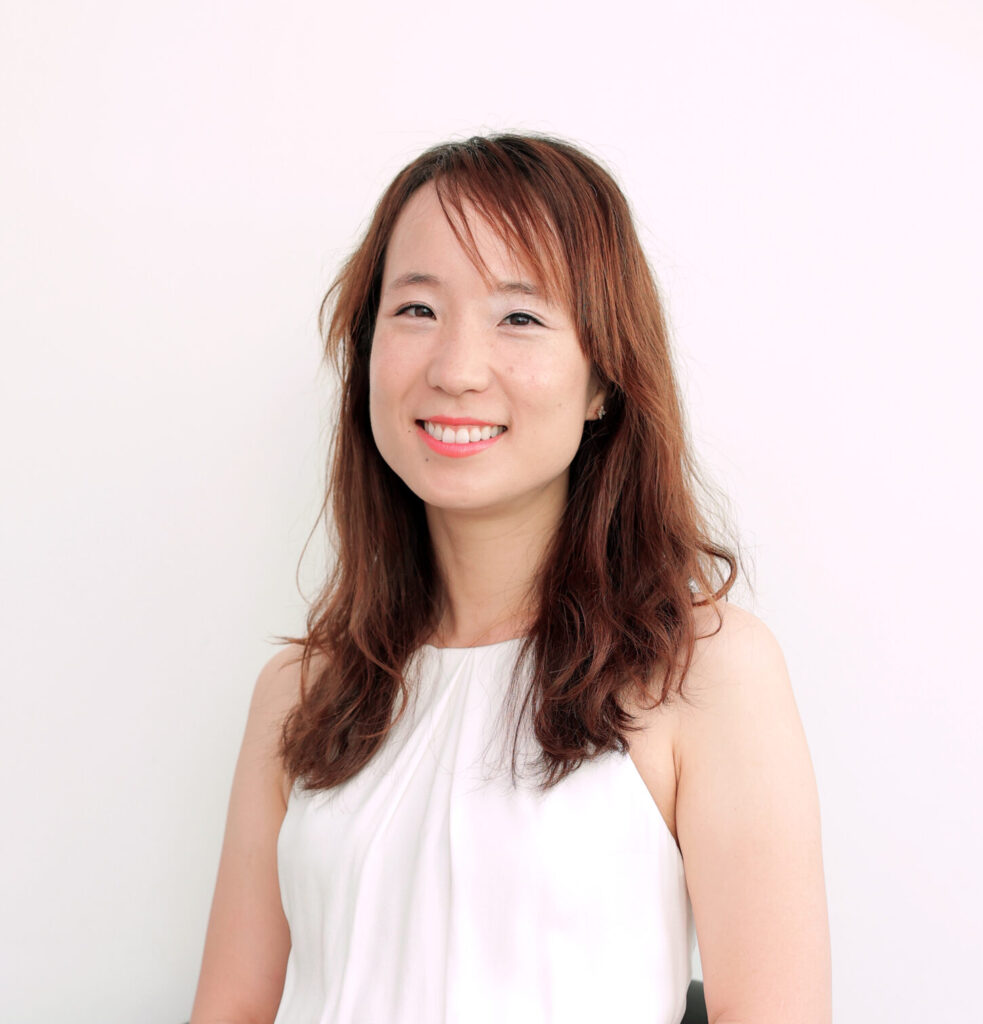 Dr Janie Kim, dentist at the Cosmetique Dental Canberra clinic